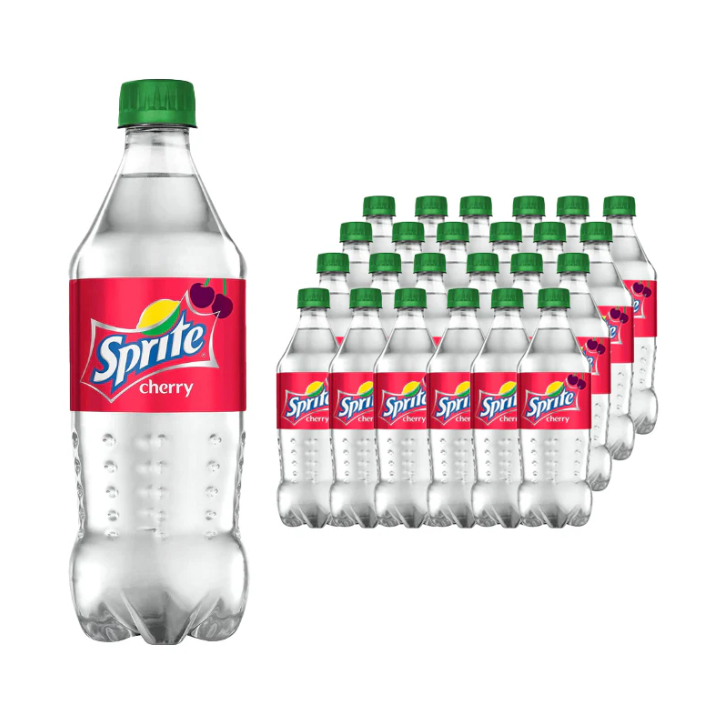 Sprite saveur Cerise - Pack de 24 x 1 Litres