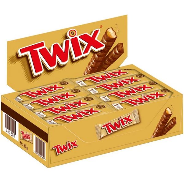 Twix Original - Lot de 30 x 2 barres