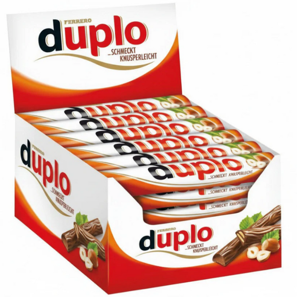 Duplo - Lot de 36 barres chocolatées